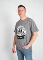 Футболка 070330981ч_темно-сірий - Зображення 2