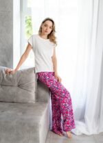 Піжама жіноча 010334116_малиновий