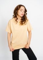 Футболка 070130981_ніжно-персиковий - Зображення 4