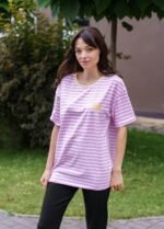 Футболка жіноча 070330983_жовто-рожевий - Зображення 3