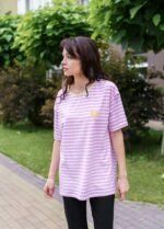 Футболка жіноча 070330983_жовто-рожевий - Зображення 6